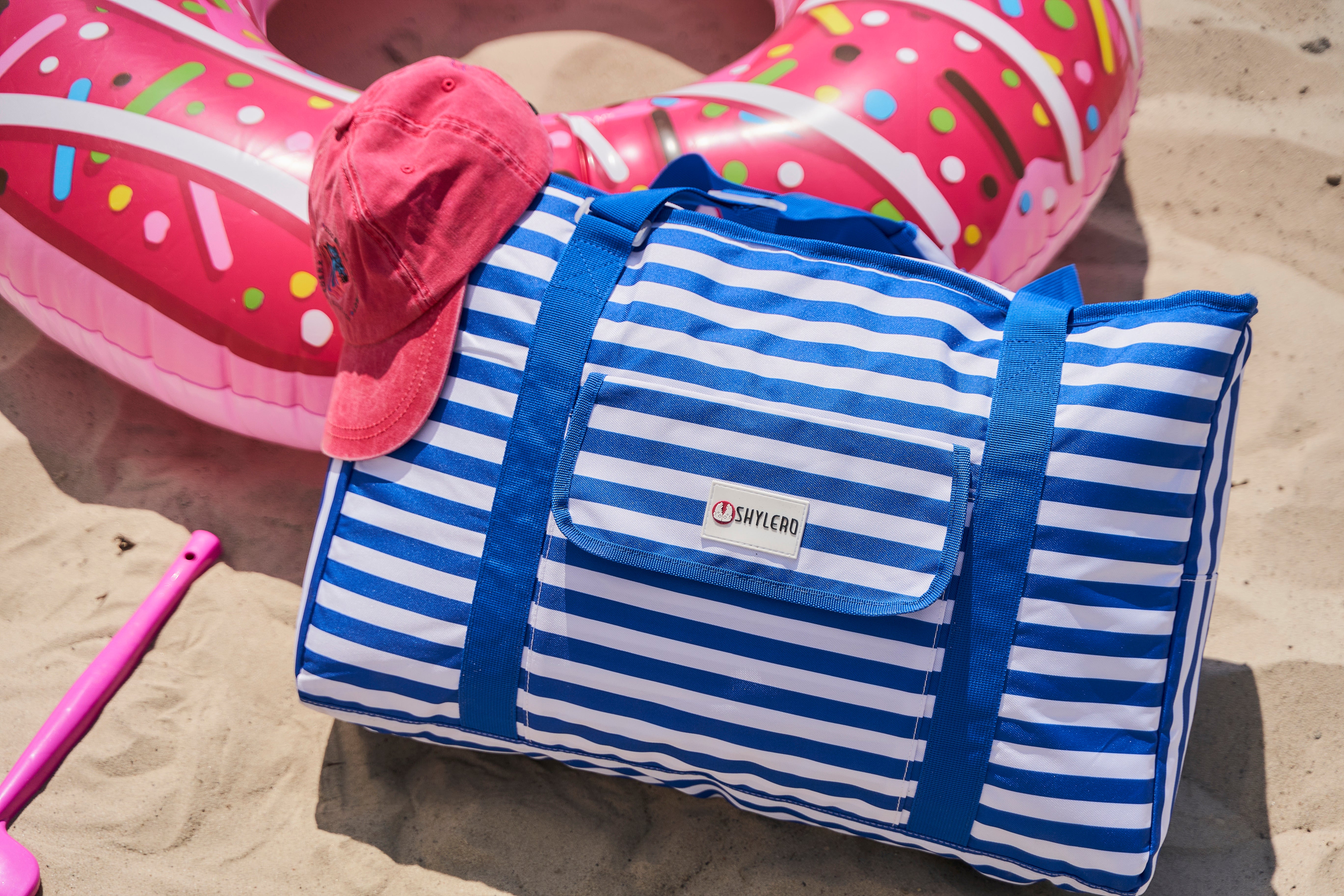 cool bag locking travel beach tote and anti-theft beach bag CoolBag with Insulated Cooler | Perfect for Spring Break & Cruises THEFT SYSTEM CoolBag Gen - 2