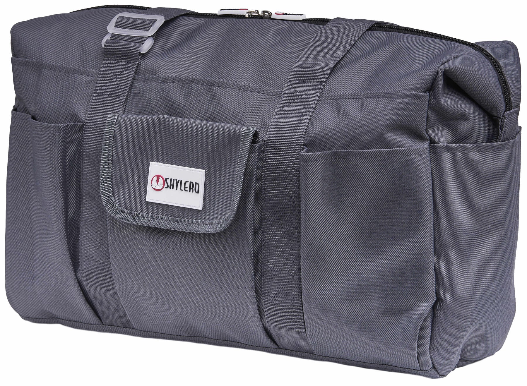 Nurse Bag and Utility Tote | Waterproof | Top YKK® Zip | L18" x H14" x W7" (46x18x36cm) | Solid Grey