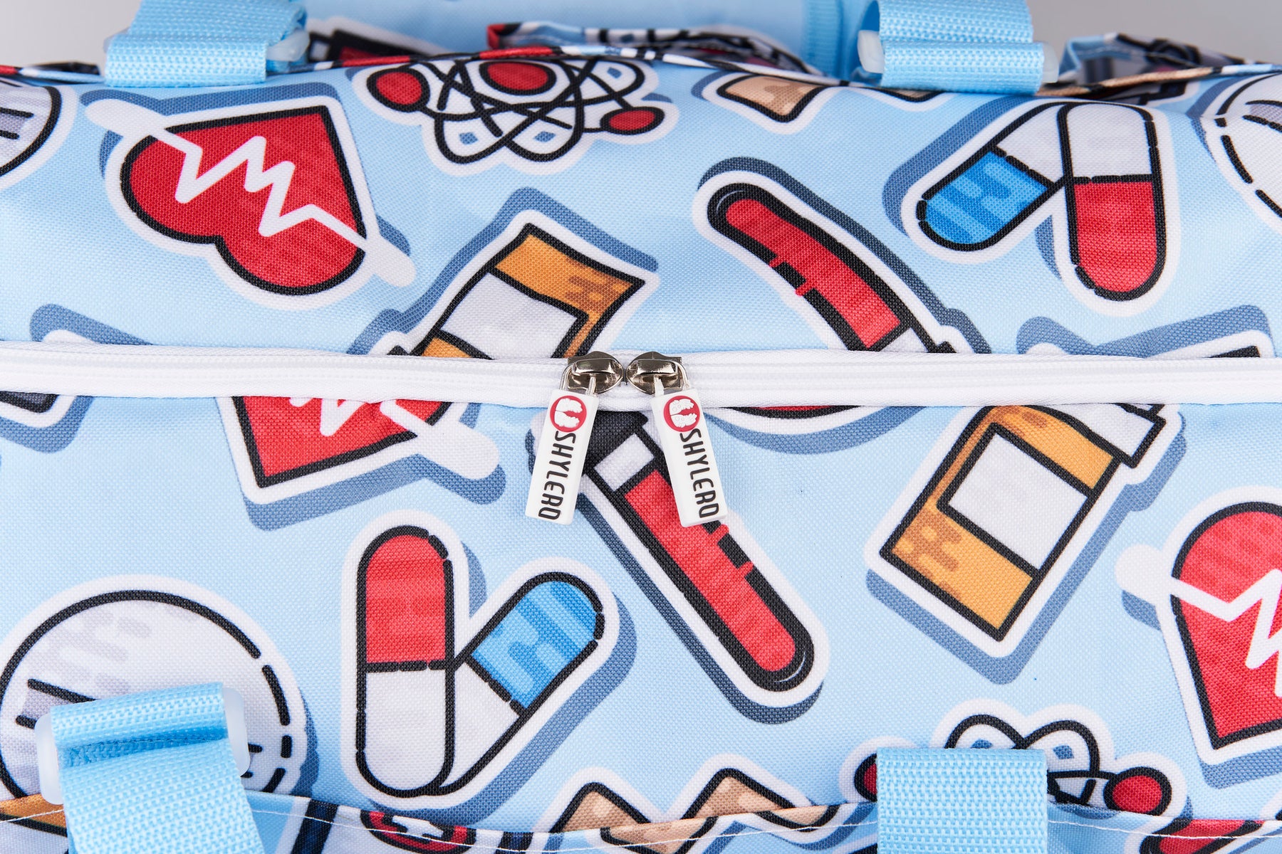 Nurse Bag and Utility Tote | Waterproof | Top YKK® Zip | L18" x H14" x W7" (46x18x36cm) | Cure All