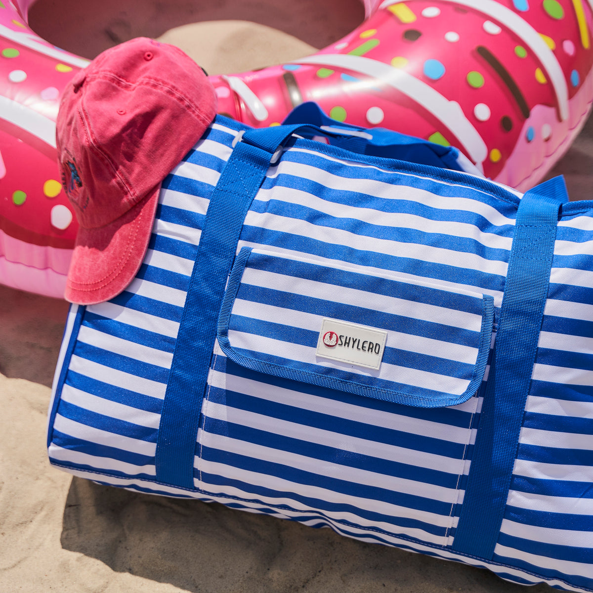 coolbag locking travel tote and anti-theft beach bag Alarmed Secured Lockable Alarm System Safe Bag. Waterproof Remote Control at Maison Baby & Kids The RTIC Ultra CoolBag Beach Tote - GEN