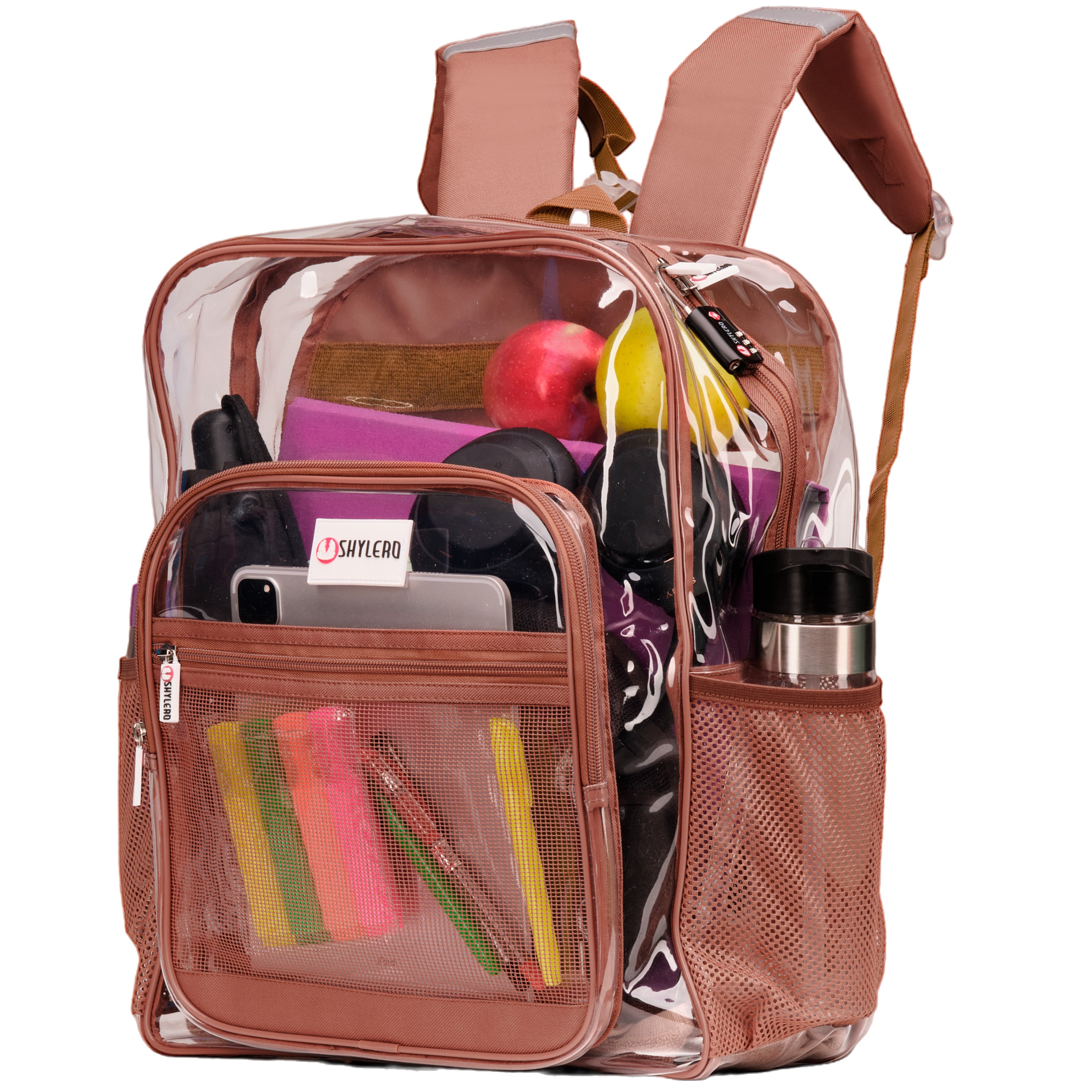 Clear Backpack For Work and School Backpack XL | TSA Lock | H18