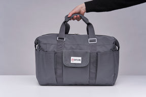 Nurse Bag and Utility Tote | Waterproof | Top YKK® Zip | L18" x H14" x W7" (46x18x36cm) | Solid Grey